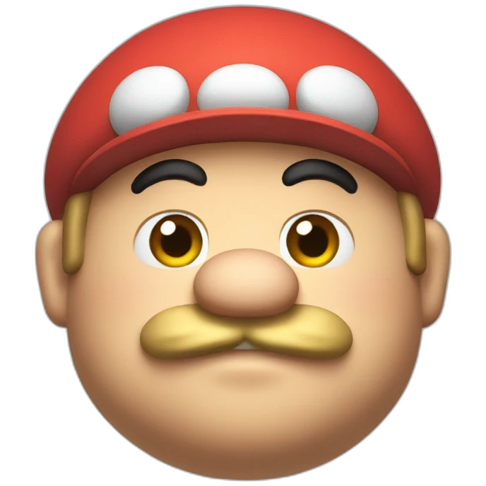 Fat mario emoji
