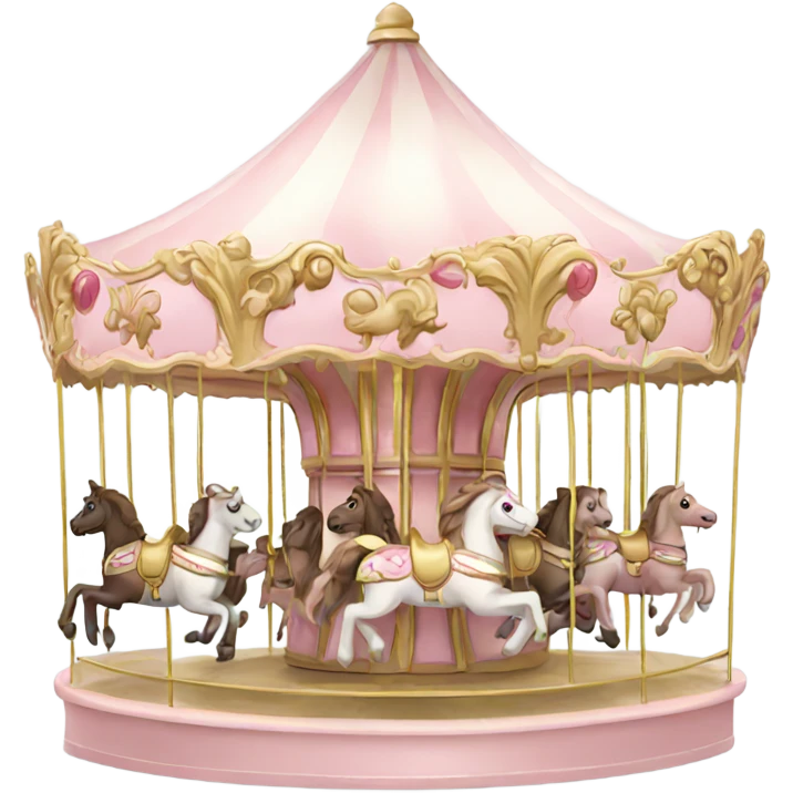 light pink carousel emoji