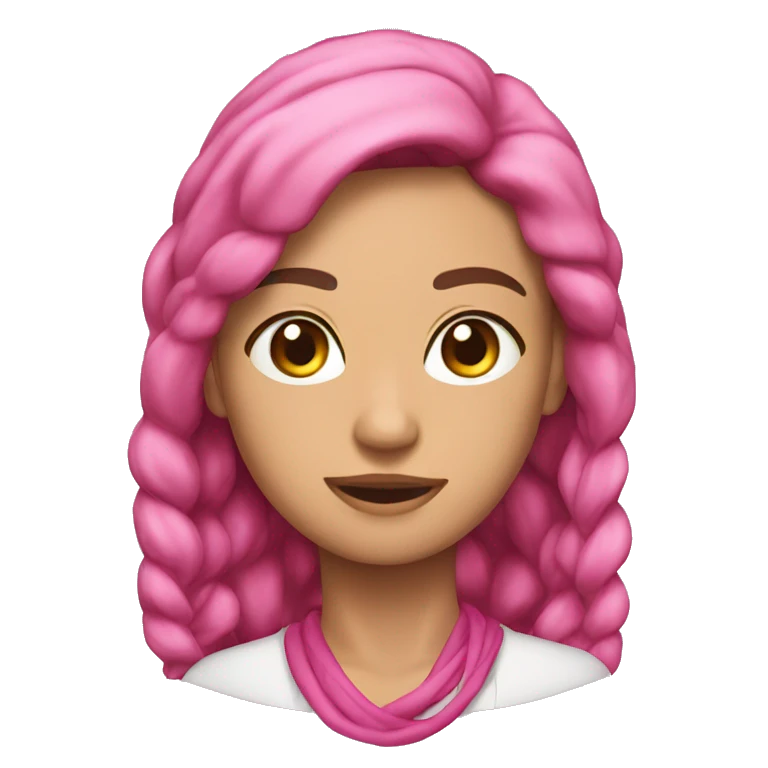 Lazo rosa emoji