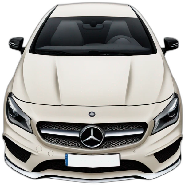 mercedes benz cla model emoji
