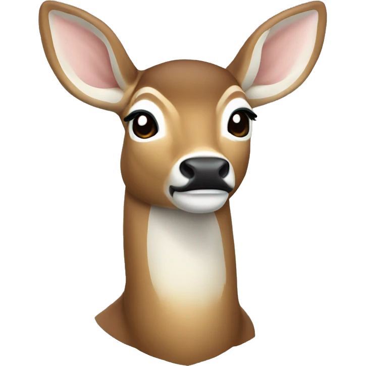 white-tailed deer emoji