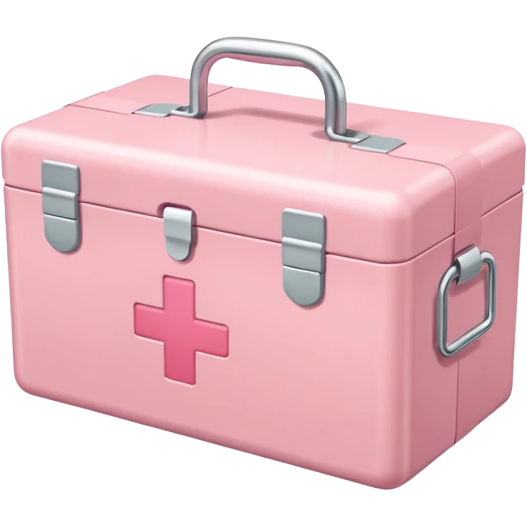 Pastel Pink medical box emoji