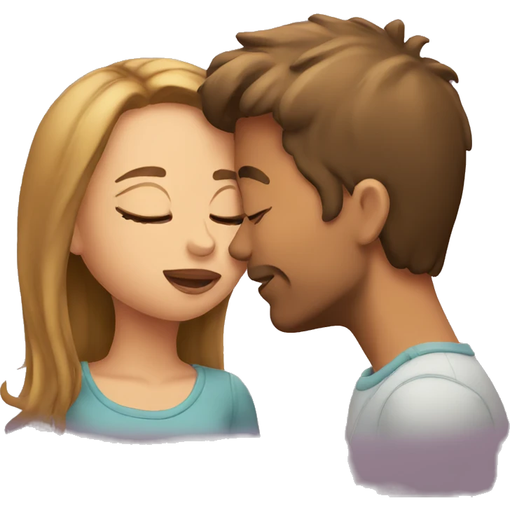 First kiss emoji
