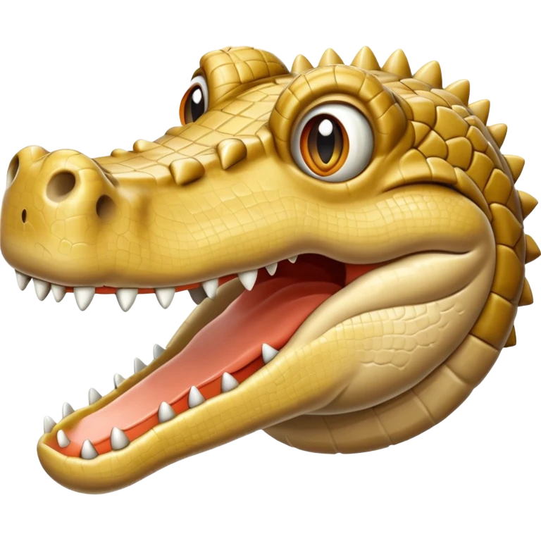 Beige crocs- Just one emoji