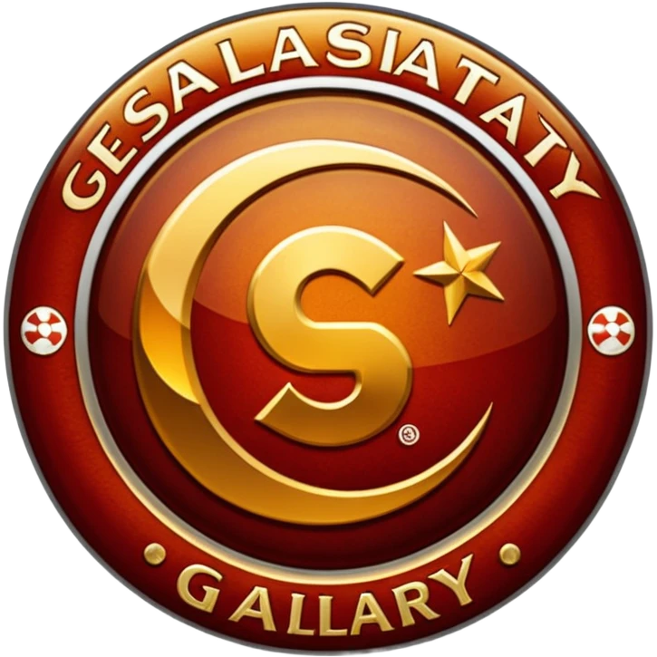 Galatasaray 5 yıldızlı logo emoji