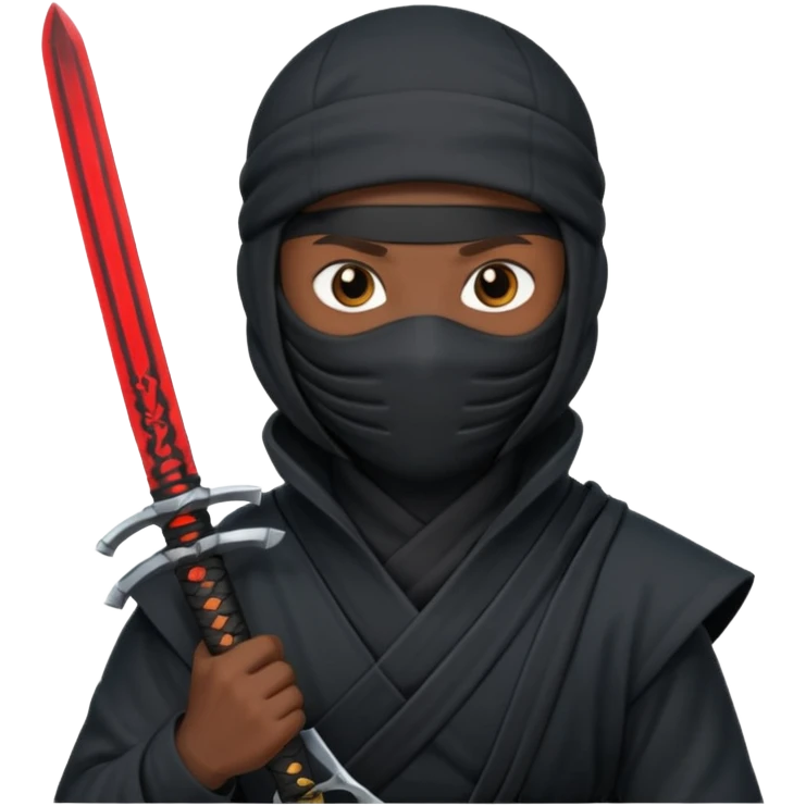 ninja with sword emoji