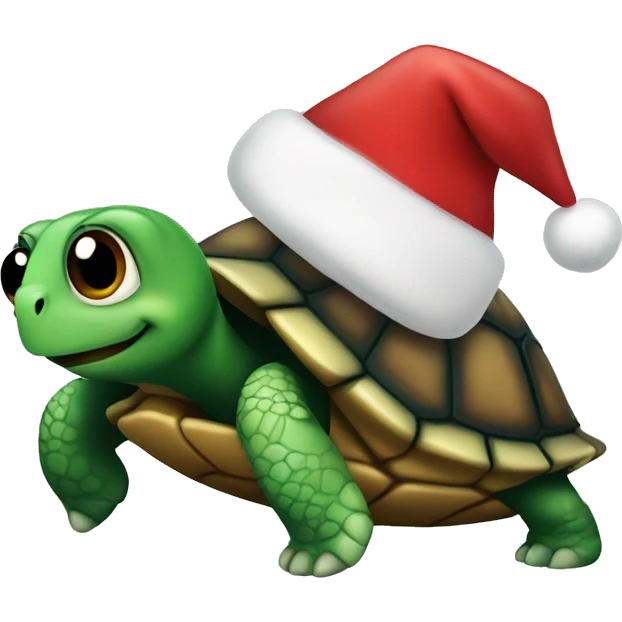 Christmas Turtle emoji