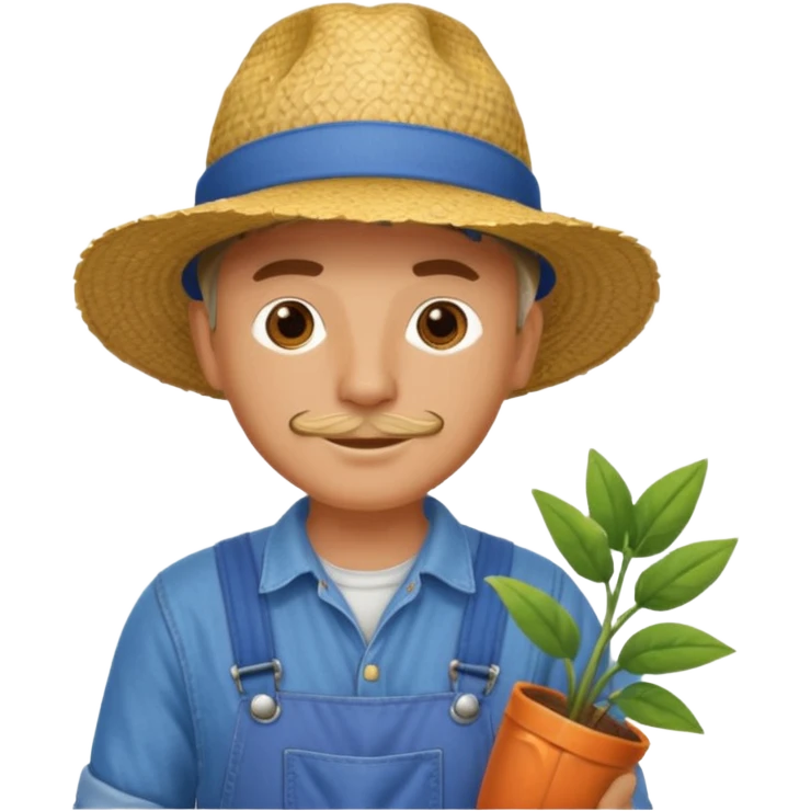 man gardener  emoji