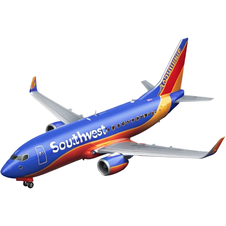 Southwest Airlines Boeing 737-800 (Heart One livery) emoji