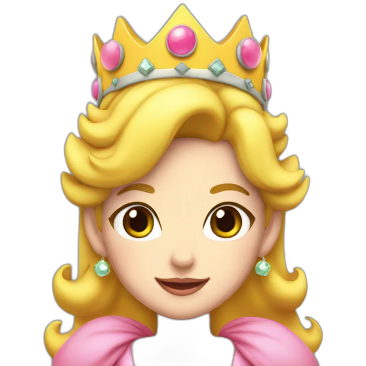 Princess peach emoji