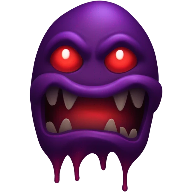 Creepy crayon  emoji