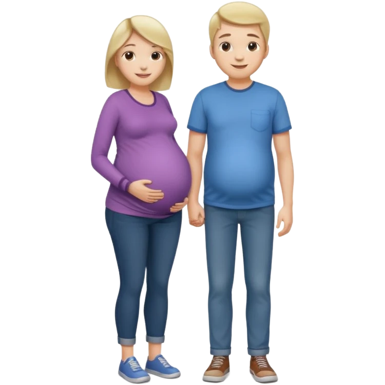 That’s too many ppl pregnant. Her mother is not. Just the couple emoji