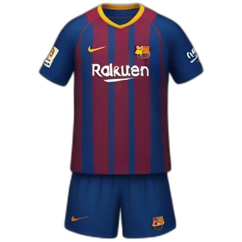 fc Barcelona uniform emoji