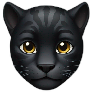 black panther emoji