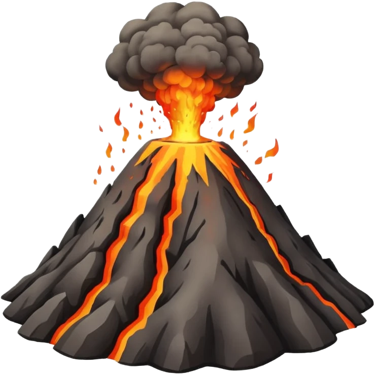 Volcano emoji
