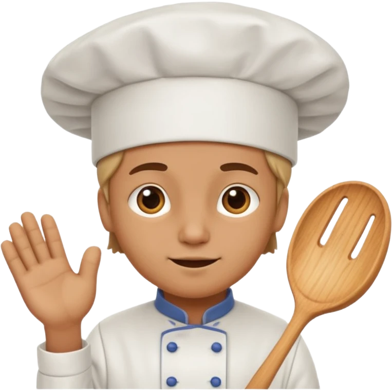 not human funny character with cook hat  emoji