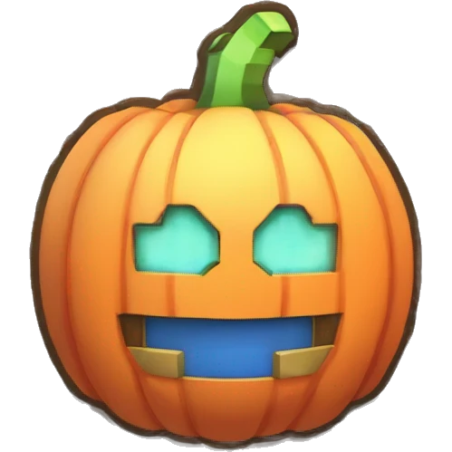 pokemon pumpkin minecraft badge medal future cute emoji