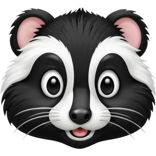 SKUNK HOLDING HIS NOSE emoji