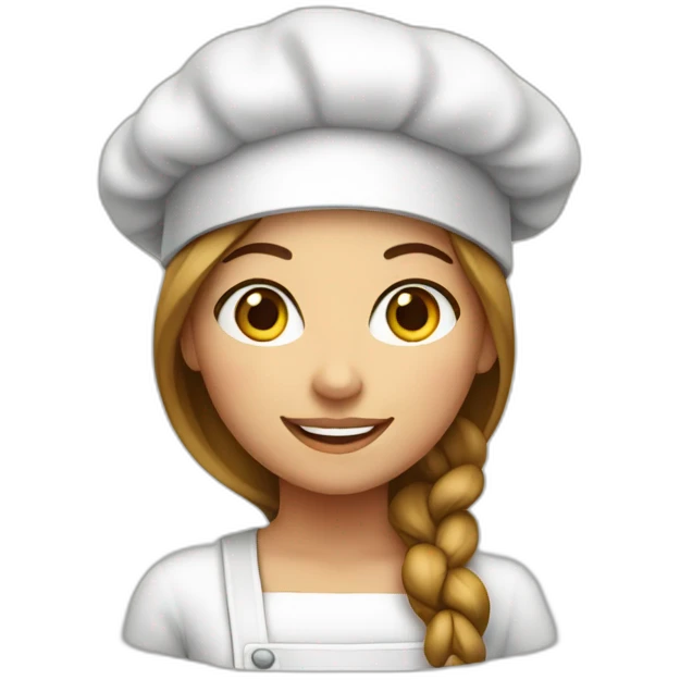 Pretty Female Baker emoji