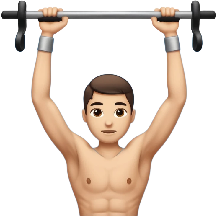 pull up exercise  emoji