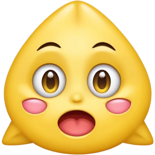 A emoji drooling with star eyes emoji
