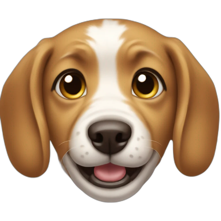 Little dog dirhams big teeths  emoji