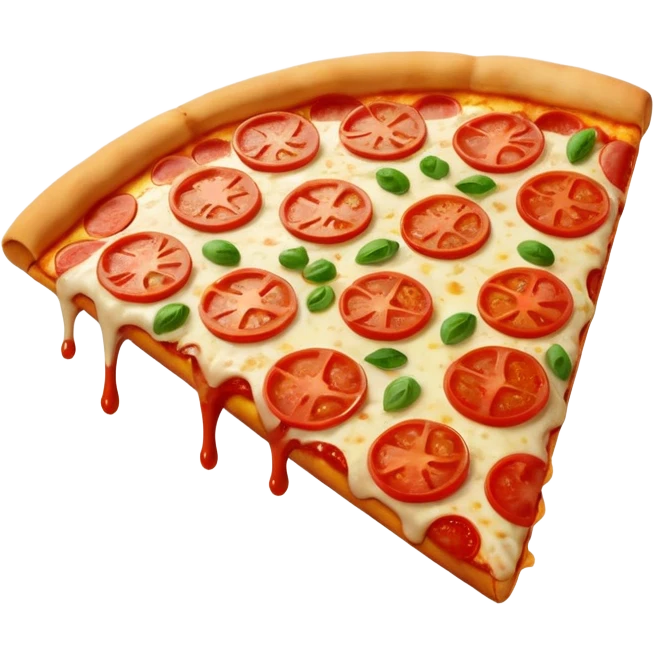 Pizza only tomato sauce  emoji