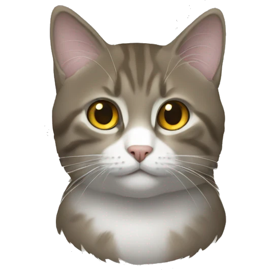un chat énervé  emoji