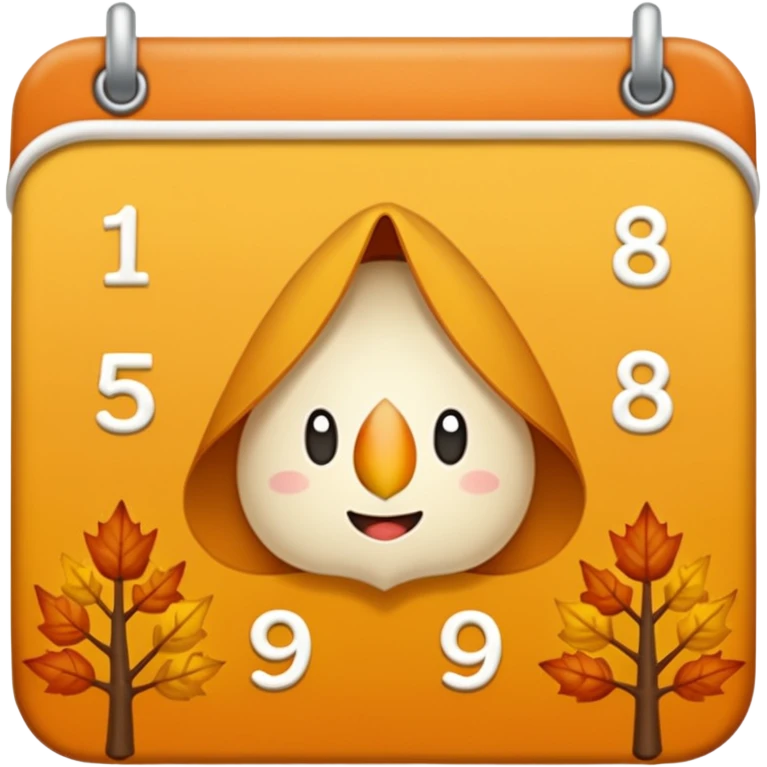 emoji del mese di novembre emoji