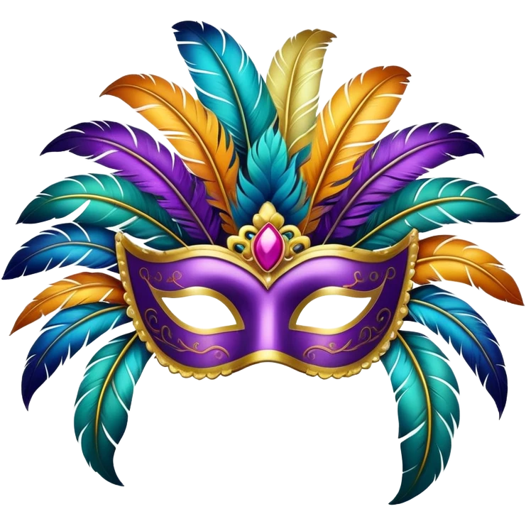 Carnival mask emoji