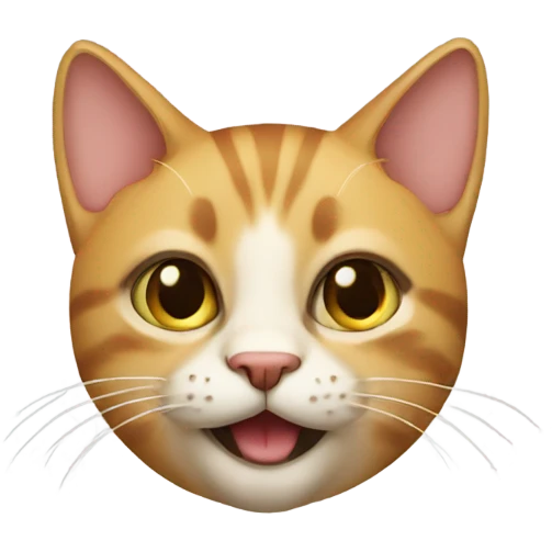 A cat that’s very cool emoji