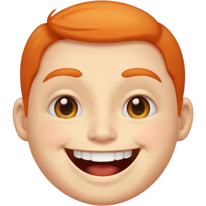 Crazy happy effect emoji