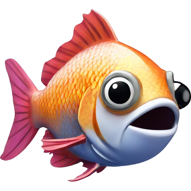 snorkeling fish emoji