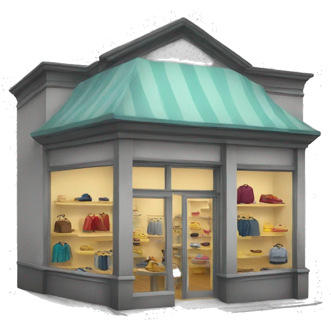 clothing store emoji