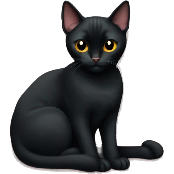 Bombay cat on a blanket emoji