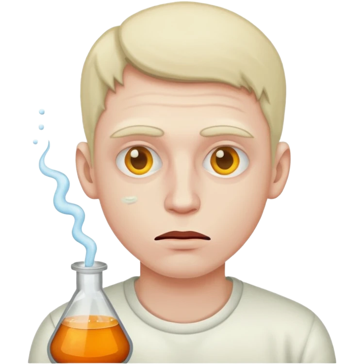 guy doing drugs emoji