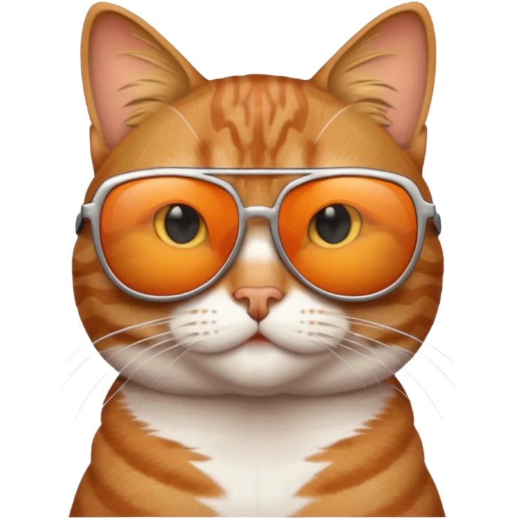 Cat wearing sunglasses emoji