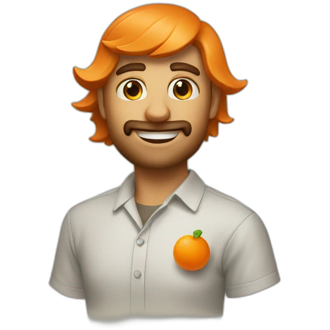 Jesko absolute orange emoji