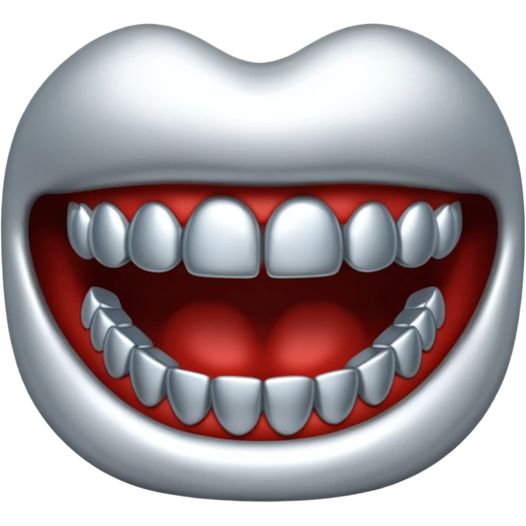 silver grillz emoji