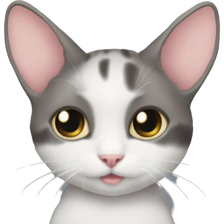 귀여운 초록색 고양이 emoji