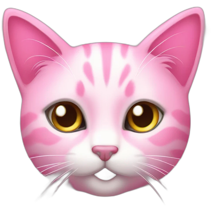 y2k pink cat emoji