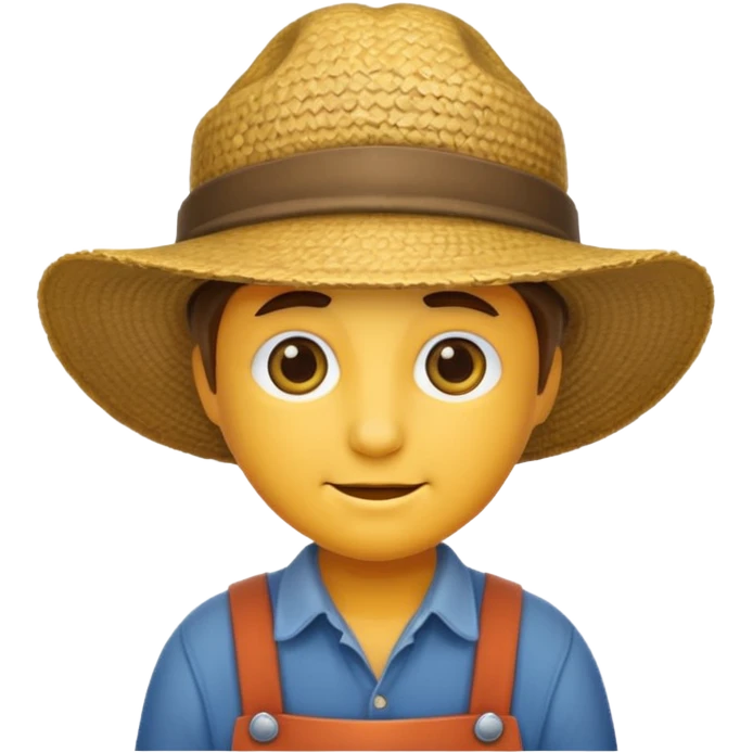 farmer hat emoji