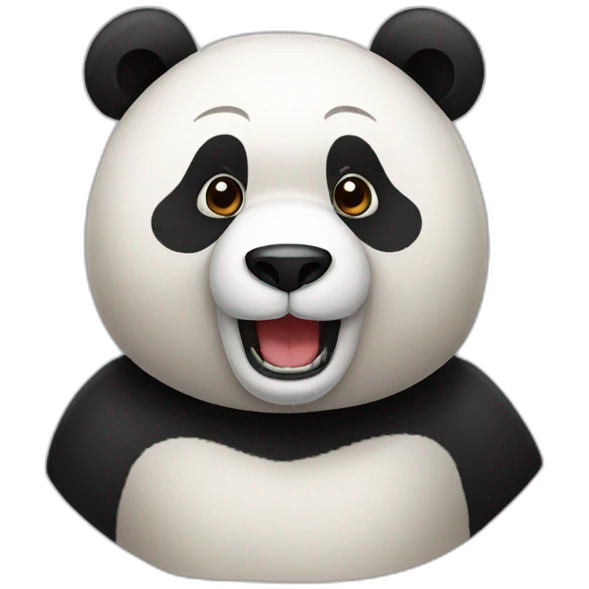 Oso panda emoji