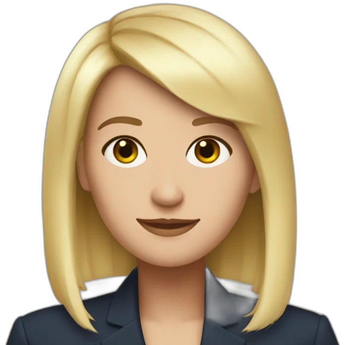 Macron-girl emoji
