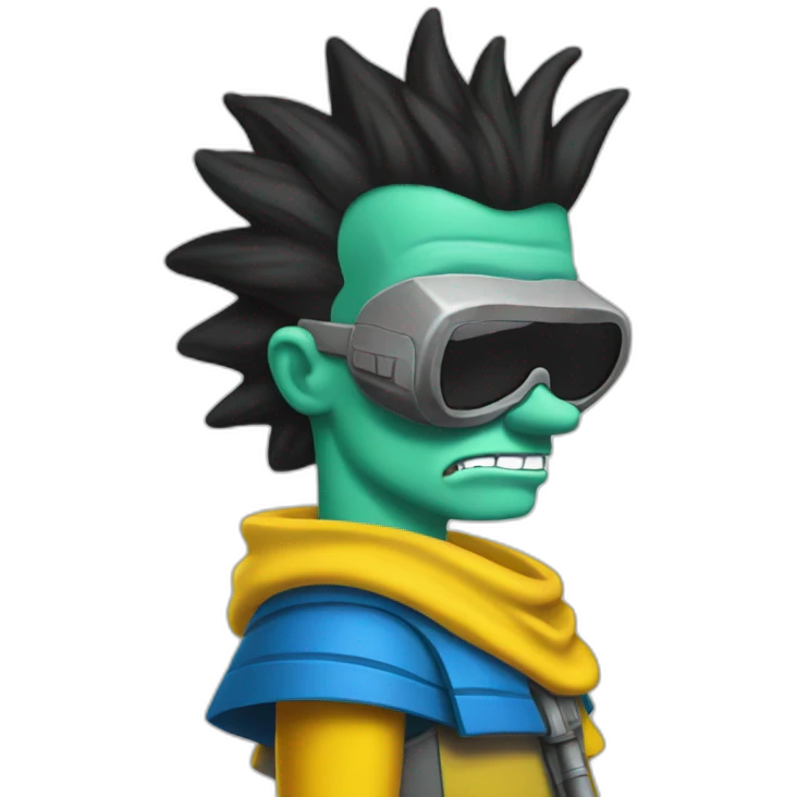 Bart simpson starwars emoji