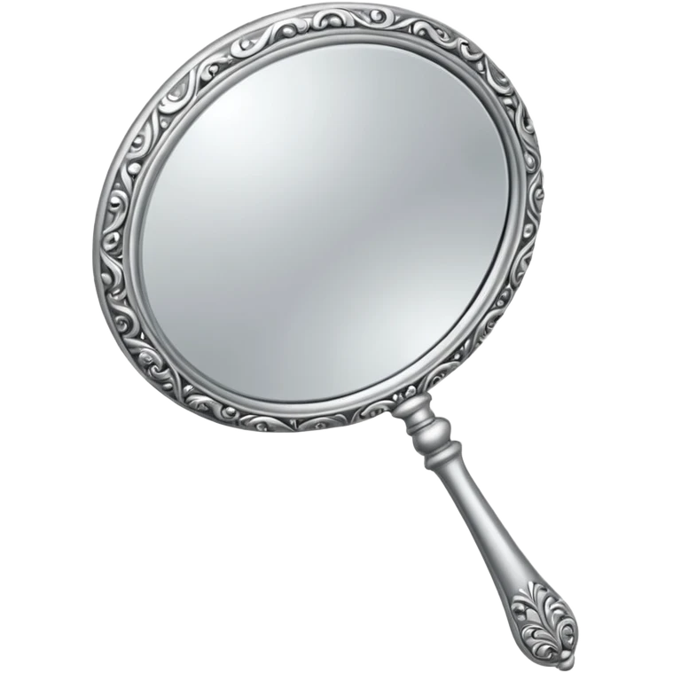 Hand mirror emoji