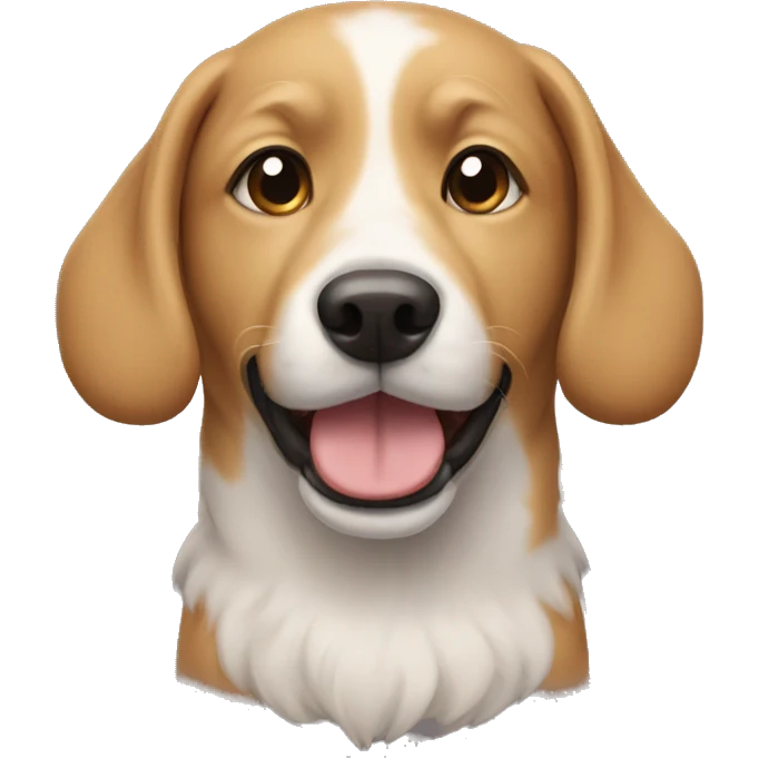 A dog emoji