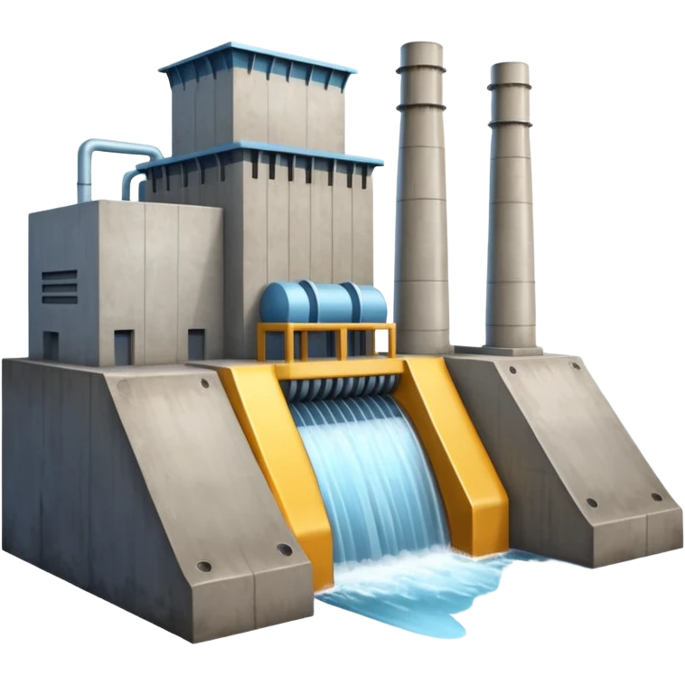 hydroelectric power station emoji