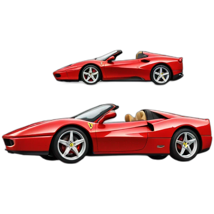 Ferrari car emoji