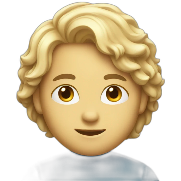 Chat bleu  emoji